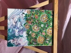 8 x 10 original painting. " Bright Skies "